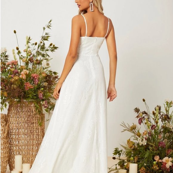 SHEIN Floral Lace Cami Dress, size XS - Picture 3 of 3